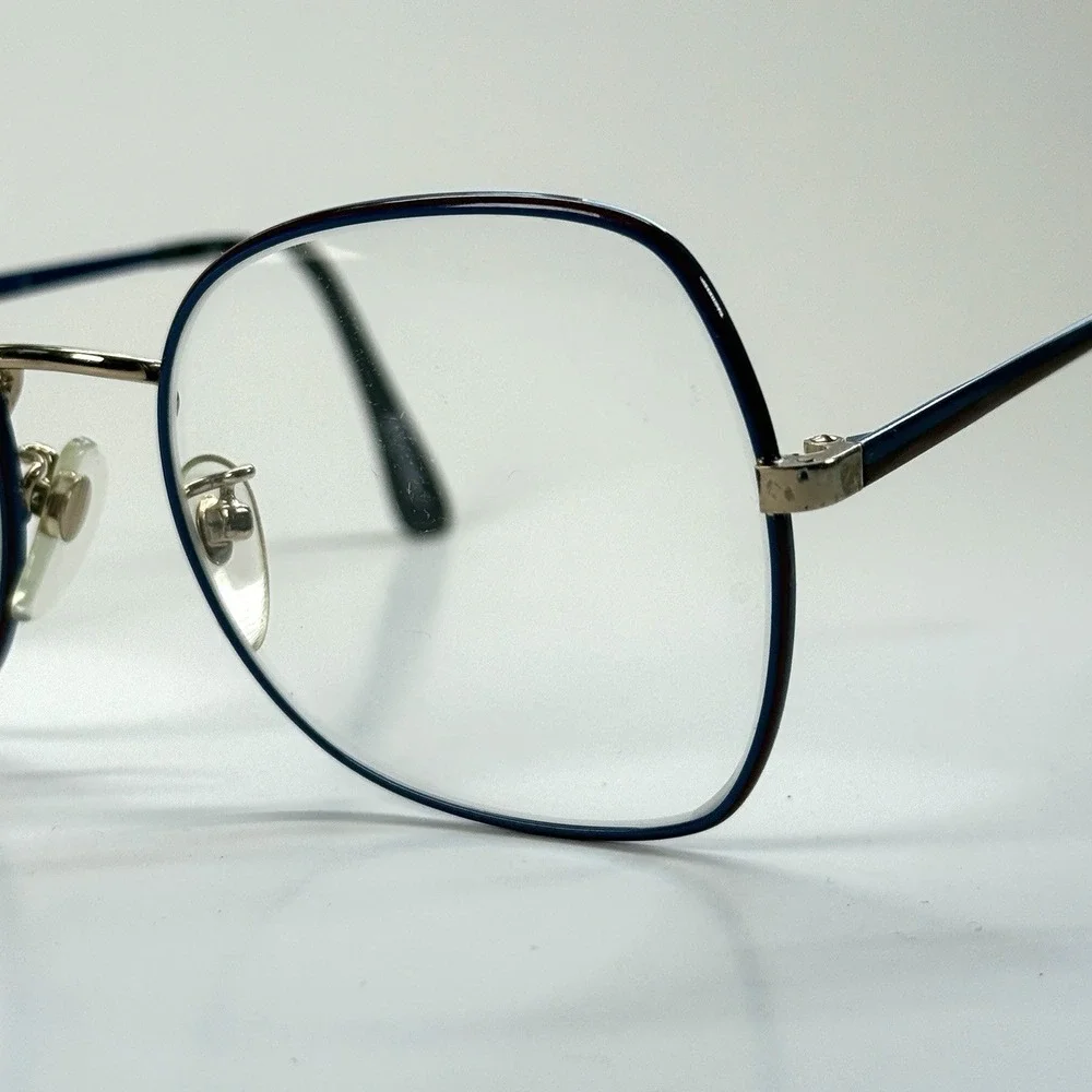 TURA MOD 272 Eyeglasses‎ Frame Only 5 3/4 55-18-145 OA Blue Red Made in Japan